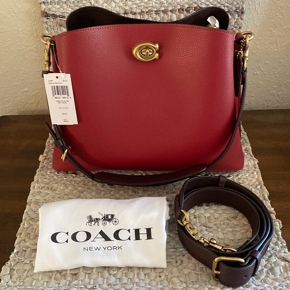 NWT Coach Willow Shoulder handbag